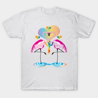 Gay Flamingos T-Shirt